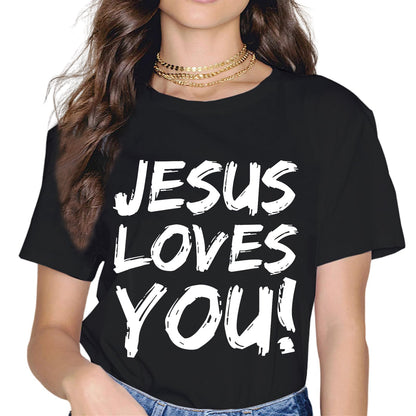 Sassalilly Jesus Peace Christian Religious Lover T-Shirt-Religion Graphics