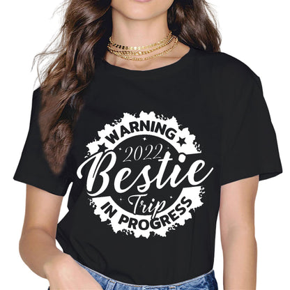 Sassalilly Besties Trip Vacation Gift T-Shirt-Trip Graphics