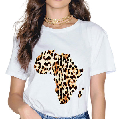 Cool Cheetah Leopard Print T-Shirt