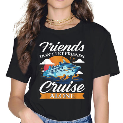 noozuo Cruise Cruise Family & Friends Travel T-Shirt - Trip Graphics