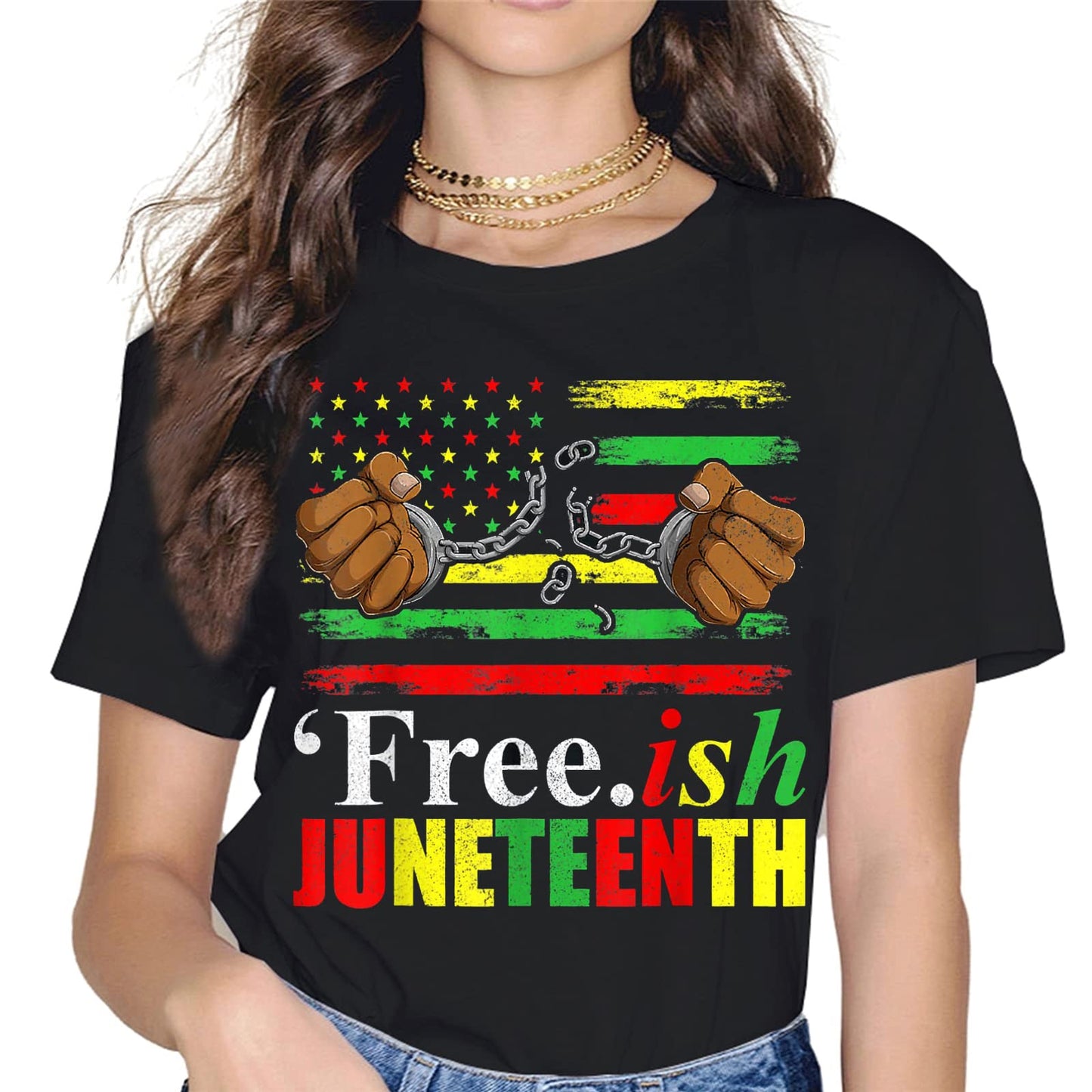 Juneteenth Unisex T-Shirt - Black History Graphics