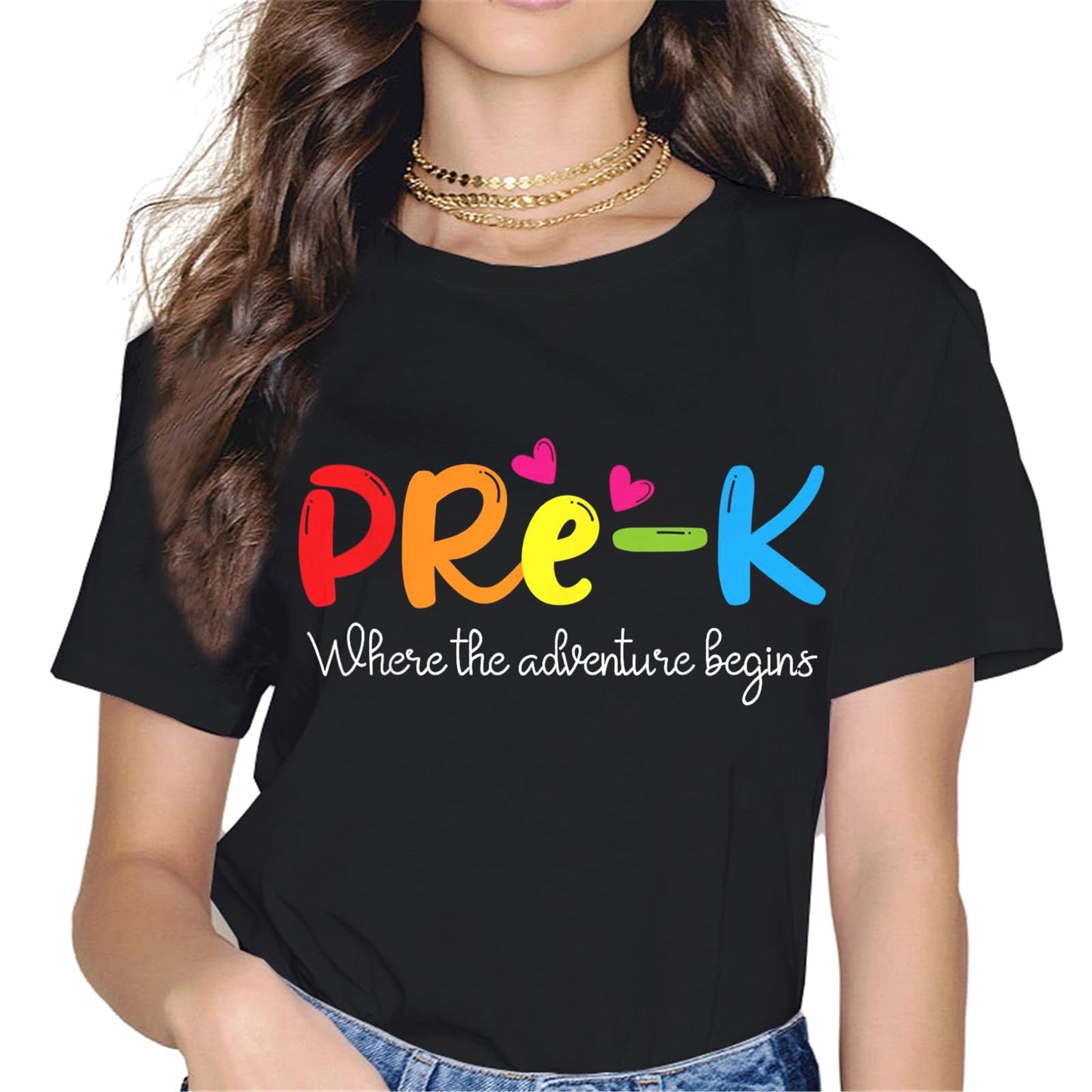 CQC Teacher of Tiny Humans Kindergarten Preschool Teacher T-Shirt