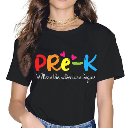 CQC Teacher of Tiny Humans Kindergarten Preschool Teacher T-Shirt