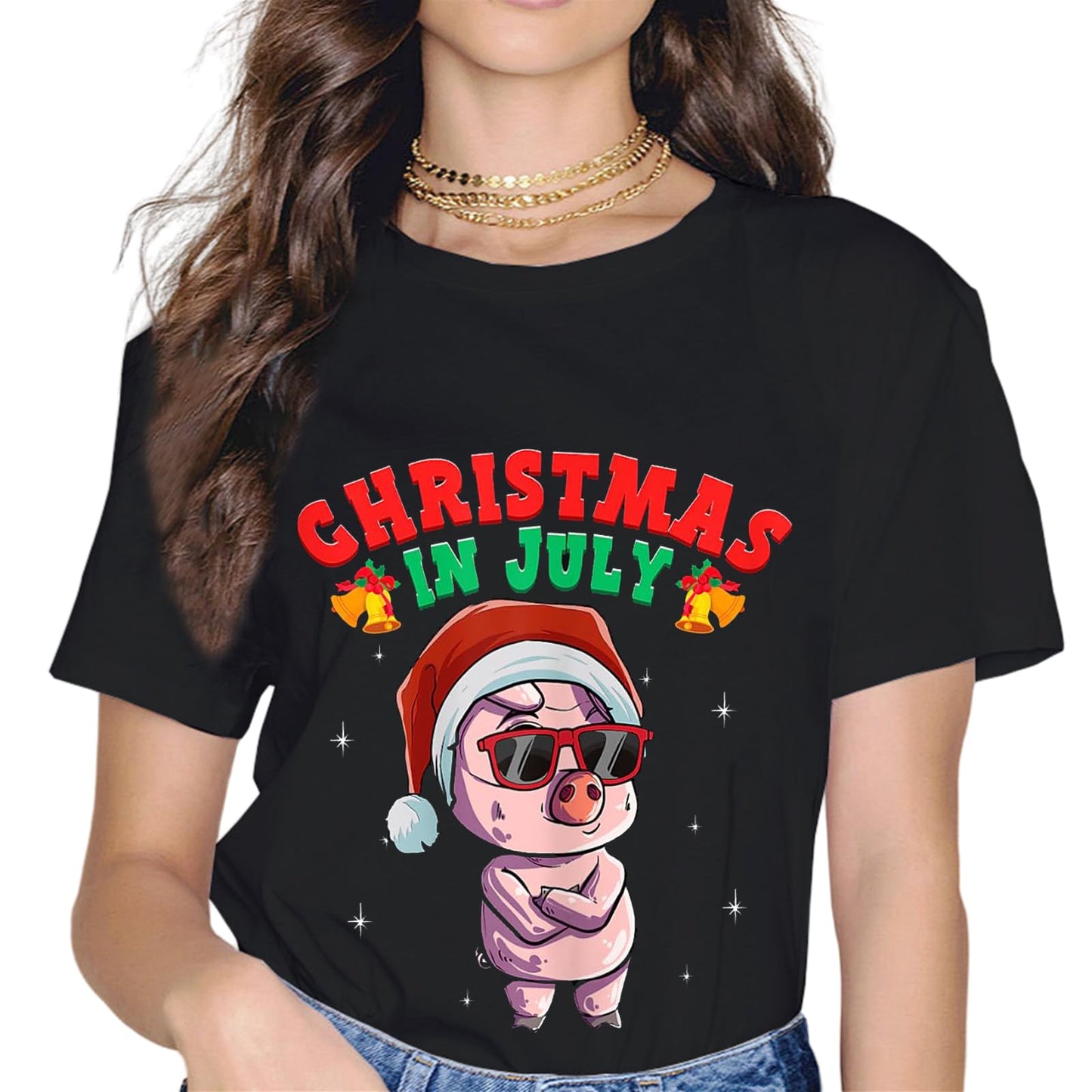 Summer Christmas in July T-Shirt