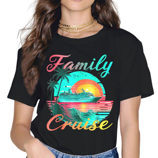 Family Cruise T-Shirt-Trip Graphics