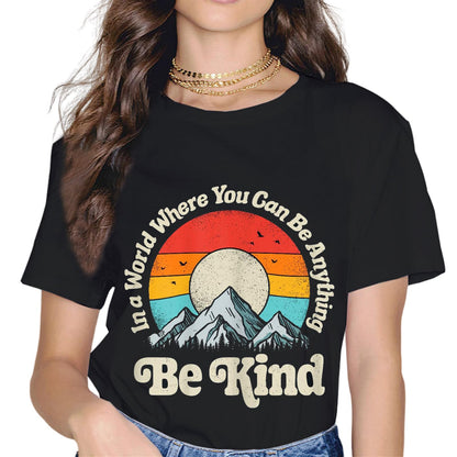 Be Kind Kindness Motivational Gift T-Shirt