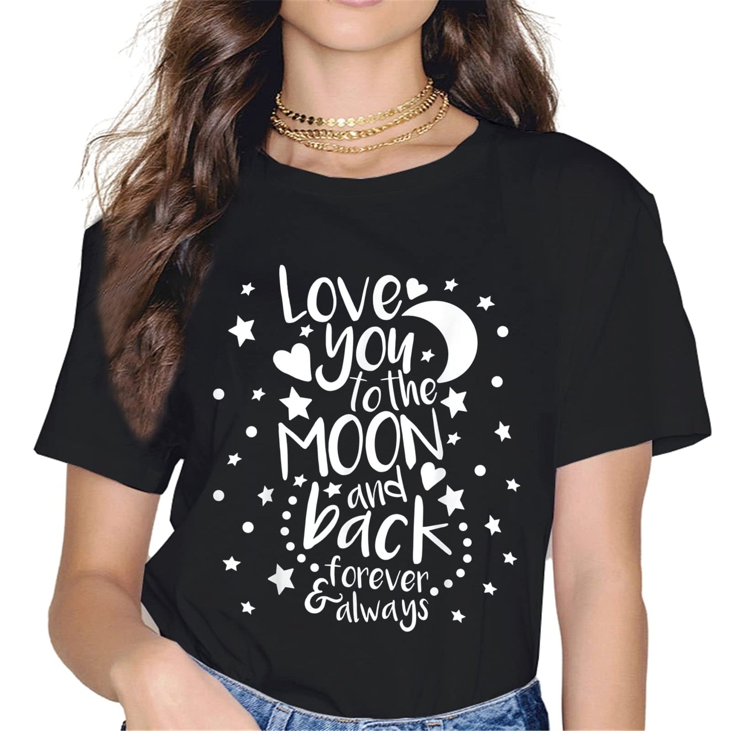 Express Your Love with our "I Love You" T-Shirt for Women