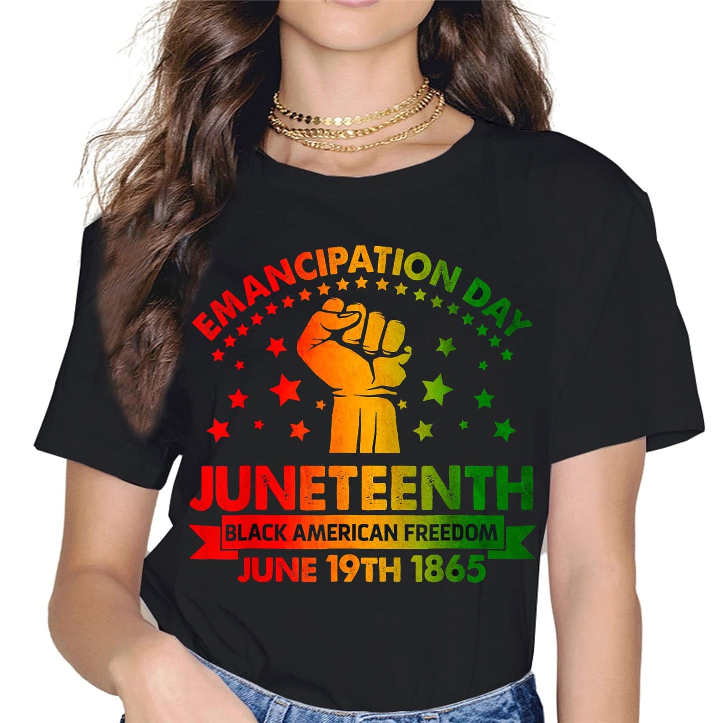 Juneteenth Unisex T-Shirt - Black History Graphics