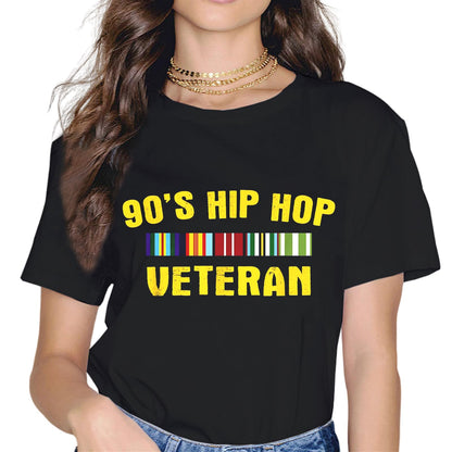 Sassalilly Retro Hip Hop Rap T-Shirt-Hiphop Graphics