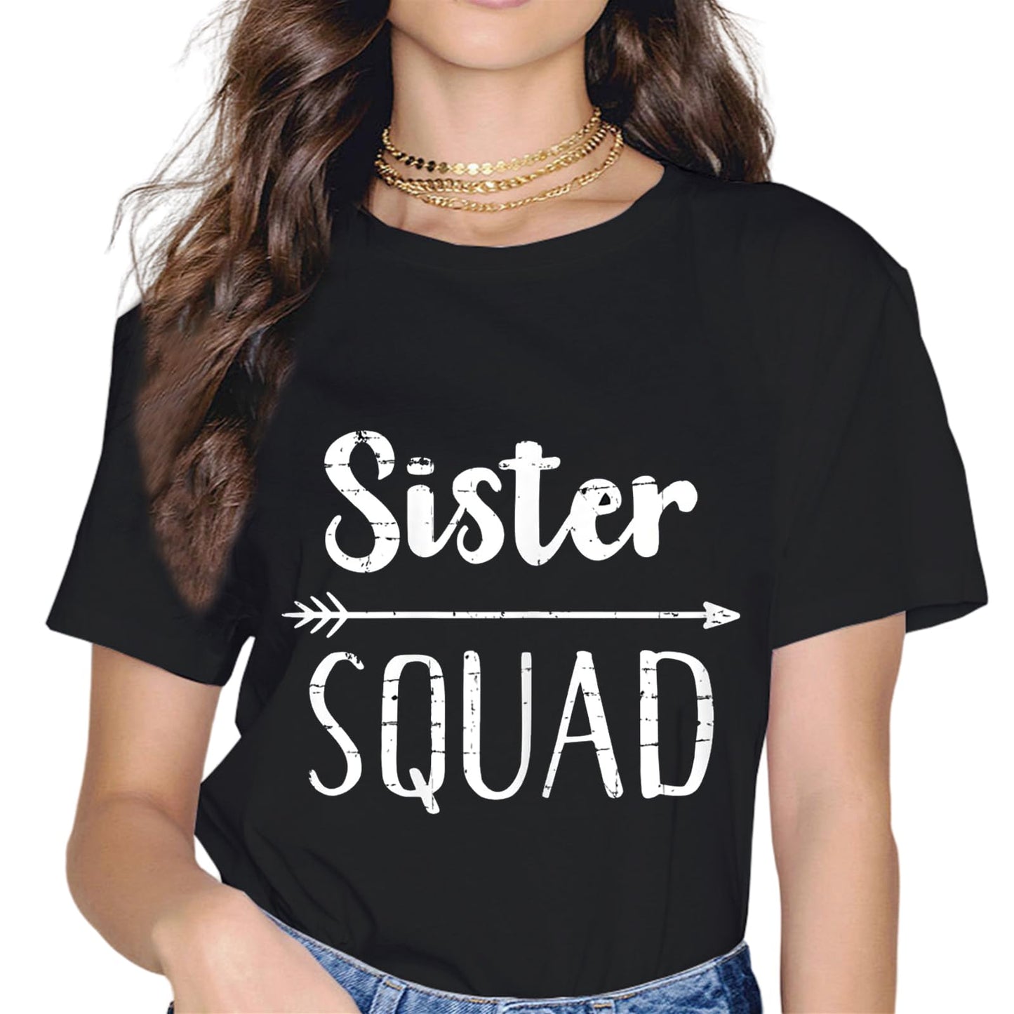 Sassalilly Sister Squad Sisters Friendship Team Friend T-Shirt