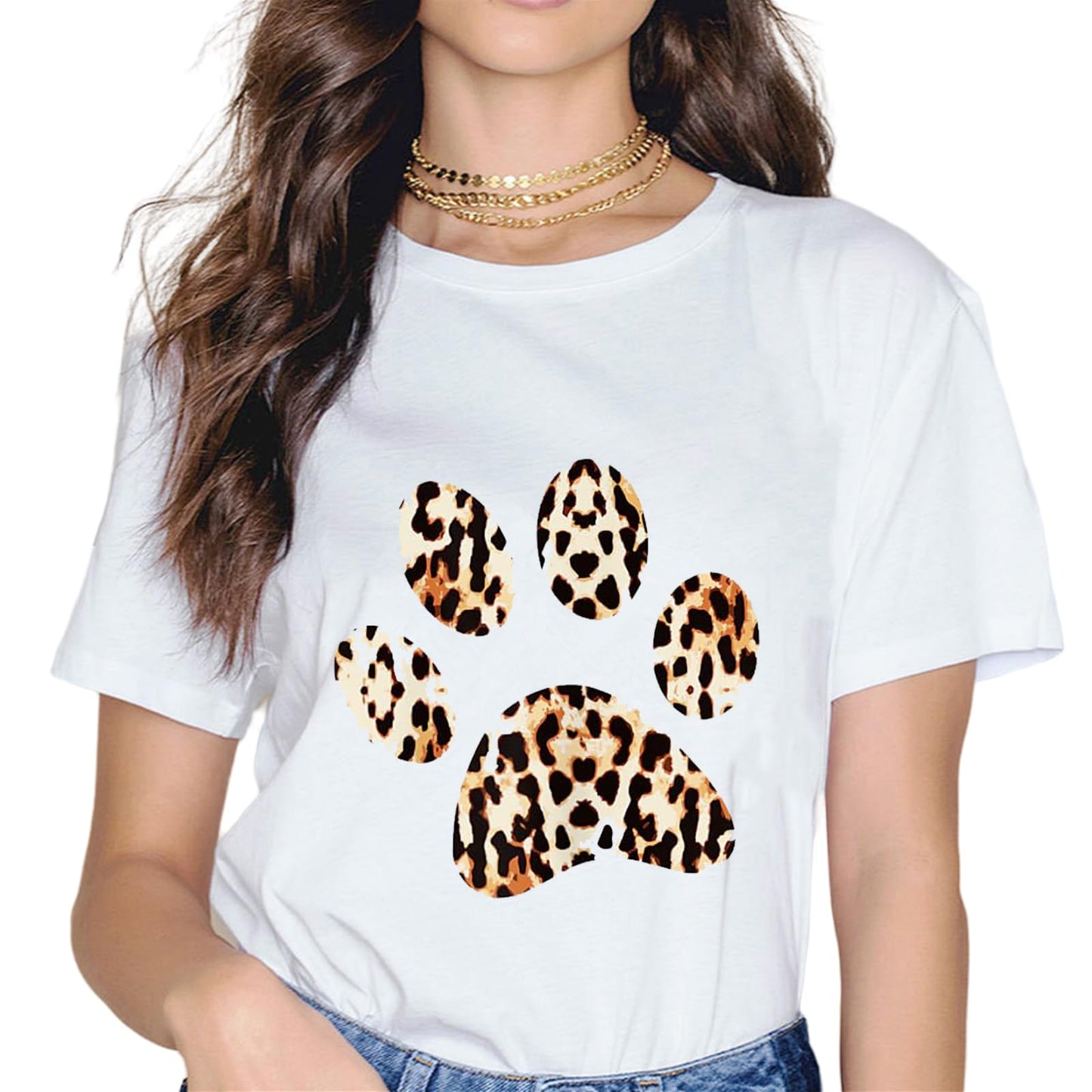 Cool Cheetah Leopard Print T-Shirt