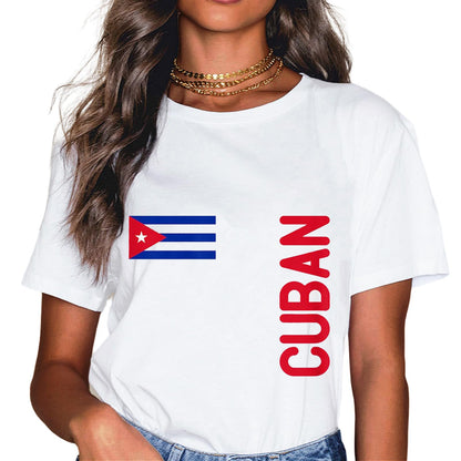 Vintage Cuban Flag Cuba Pride Gift T-Shirt