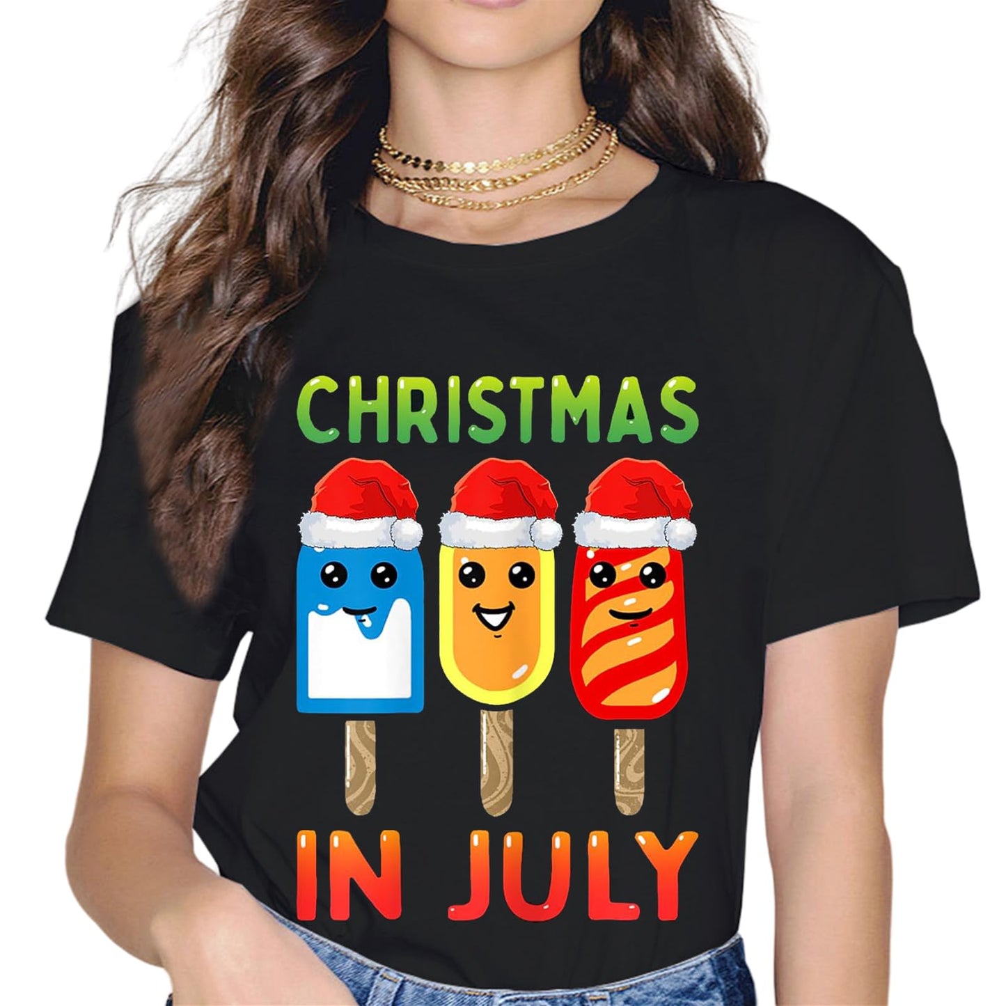 Summer Christmas in July T-Shirt