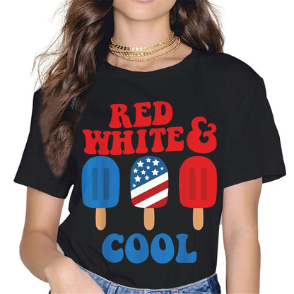 Merica Ice Cream Tee - 4th of July Graphics