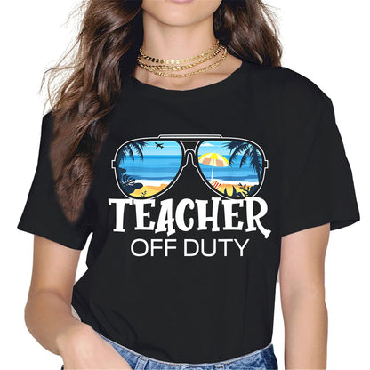 Celebrate the End of the School Year with our "Teacher of Duty Last Day of School" Women's T-Shirt