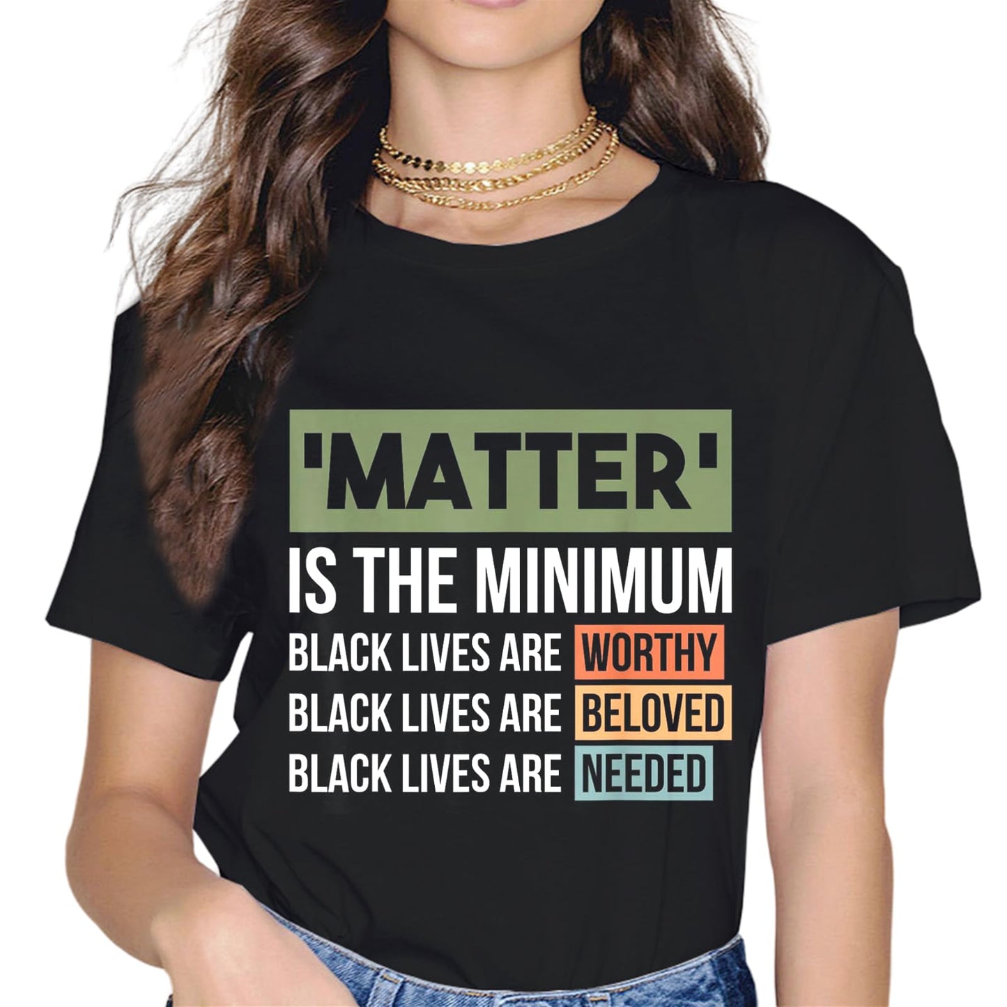 Black Lives Matter T-Shirt-hotspots Graphics