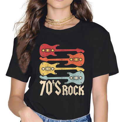 Vintage Rock Guitar Lovers T-Shirt - Hiphop Graphics