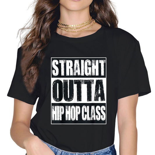 noozuo Straight Outta Hip Hop Class Dancing Gift T-Shirt