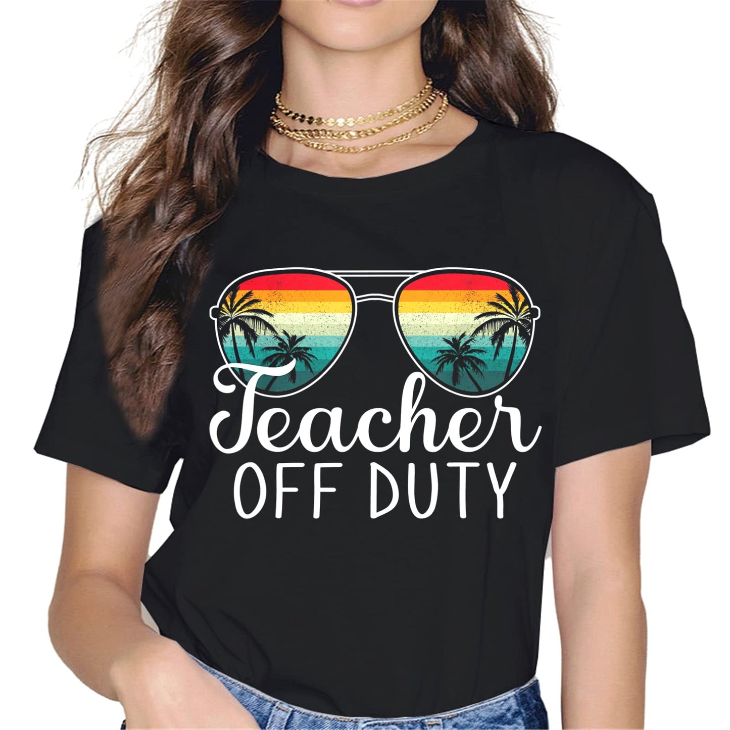 Celebrate the End of the School Year with our "Teacher of Duty Last Day of School" Women's T-Shirt