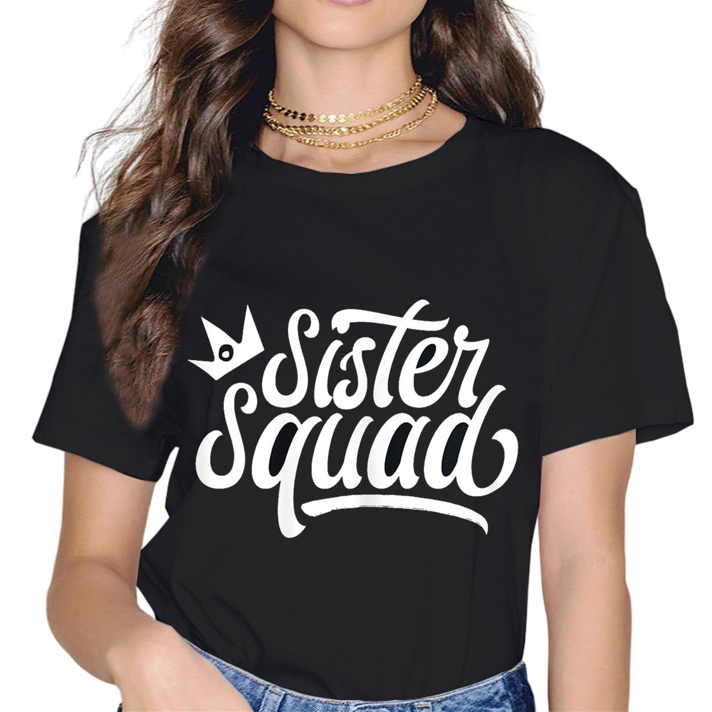 Sassalilly Sister Squad Sisters Friendship Team Friend T-Shirt