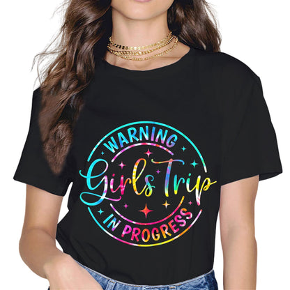 Sassalilly Girl's Trip 2023 Great Memories Girls Vacation Party T-Shirt