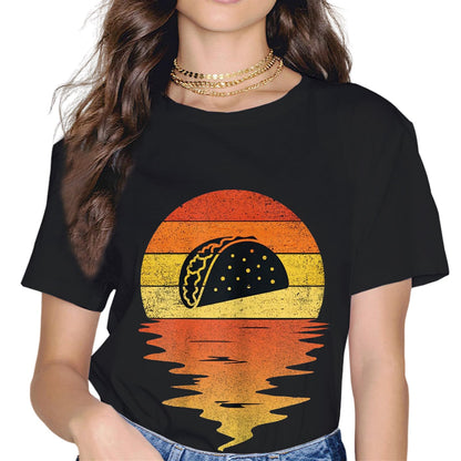 Sassalilly Taco Mexican Food Gift Taco Lover T-Shirt