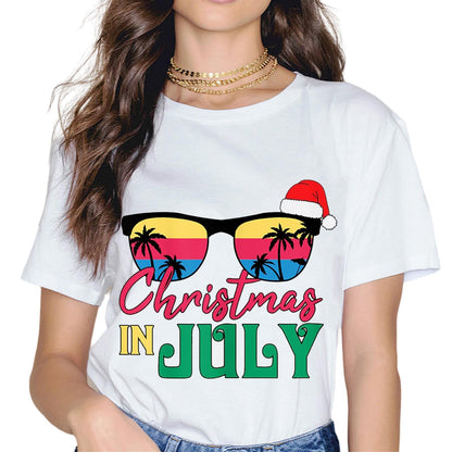 Summer Christmas in July T-Shirt