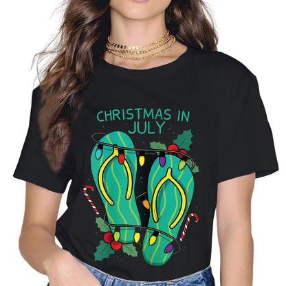 Summer Christmas in July T-Shirt