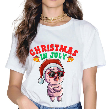 Summer Christmas in July T-Shirt