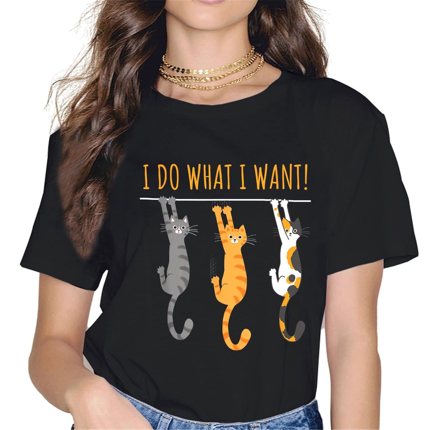 Express Your Love for Feline Friends with our "Cat Mom" Paw Prints T-Shirt