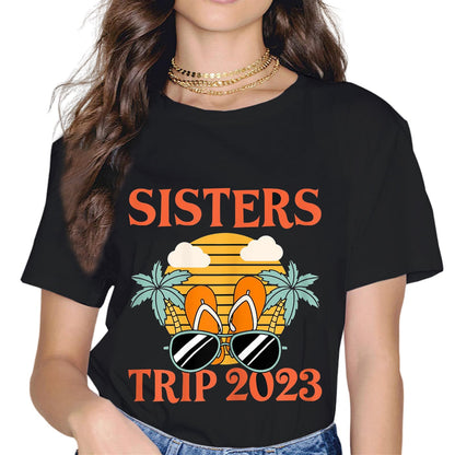 Sister's Trip - Funny Sister Vacation T-Shirt