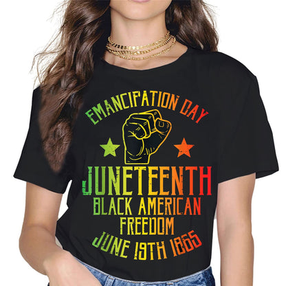 Juneteenth Unisex T-Shirt - Black History Graphics