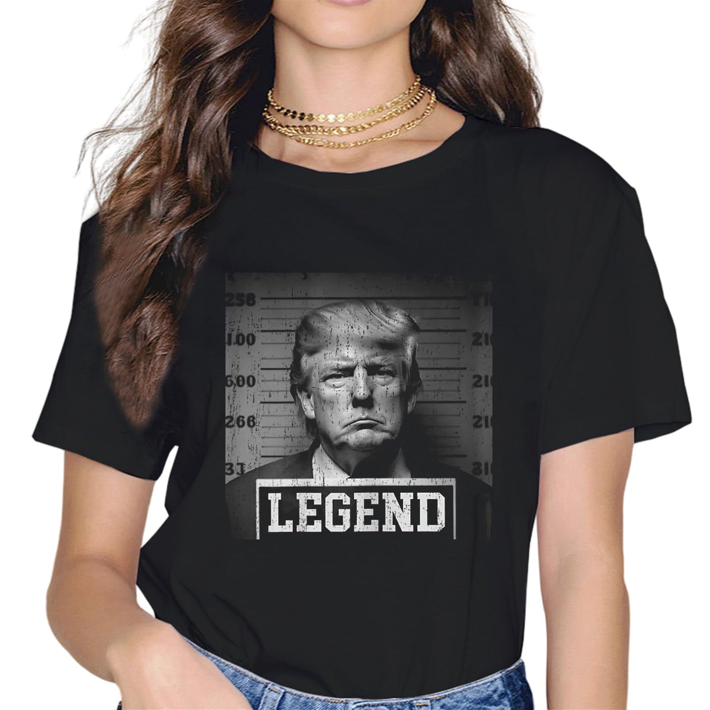 Trump Bae Funny 4th of July Trump Salt Freedom T-Shirt