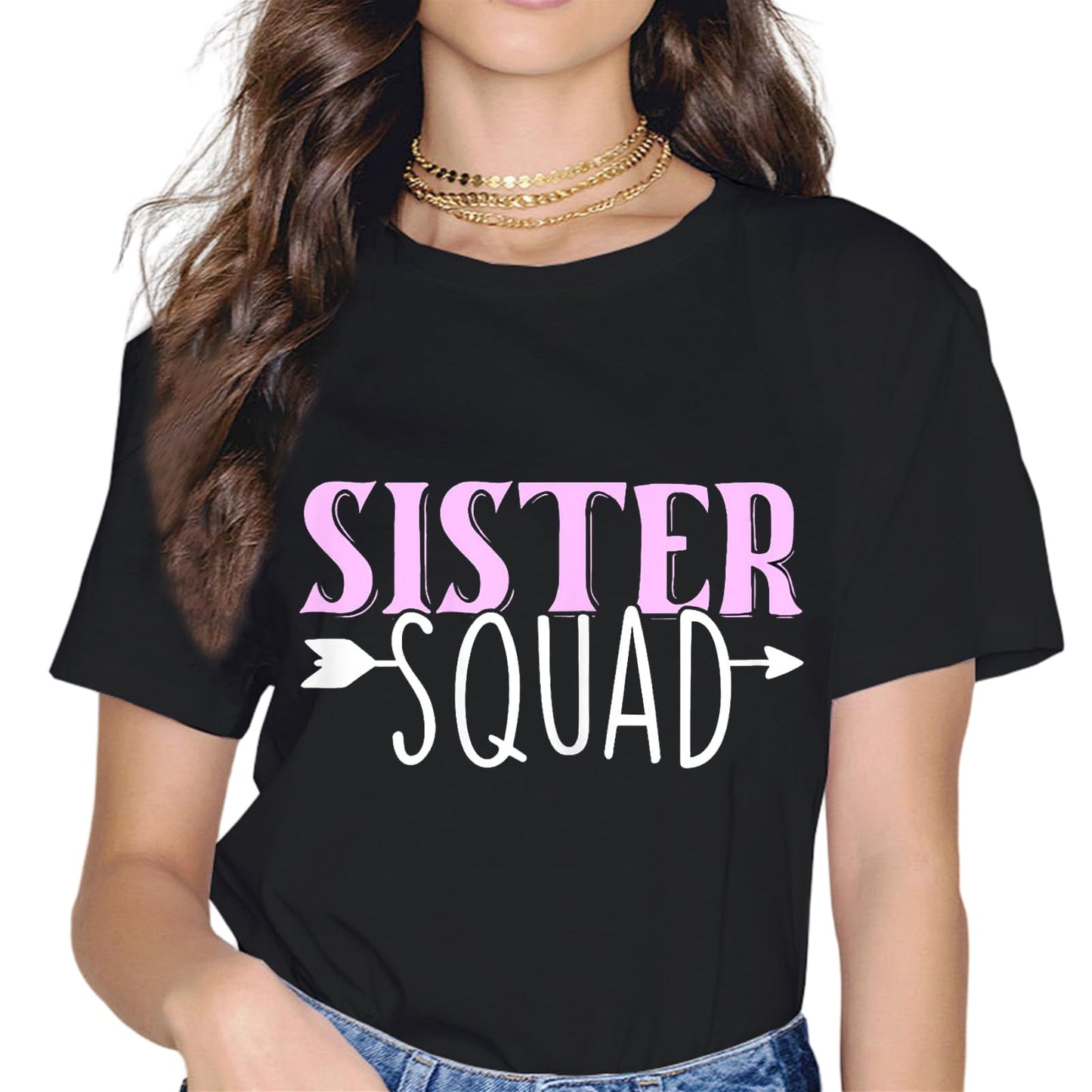 Sassalilly Sister Squad Sisters Friendship Team Friend T-Shirt