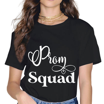 Prom Squad Matching Party A Group Prom for Friends Funny T-Shirt