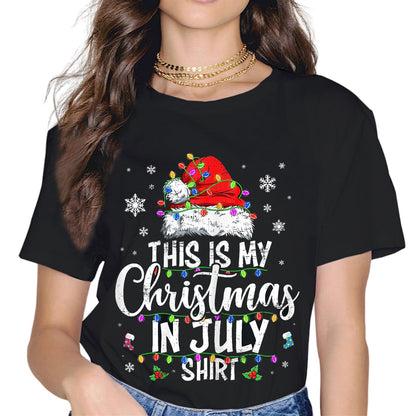 Christmas in July Summer Xmas Decoration T-Shirt