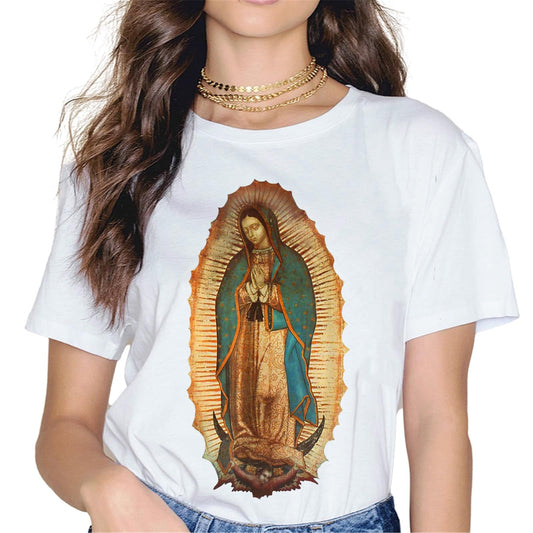 Our Lady of Guadalupe Virgin Mary Catholic Saint T-Shirt