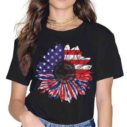 4th of July Tie Dye T-Shirt - Patriotic USA Graphics