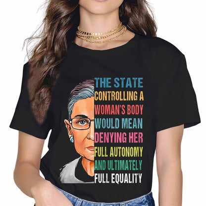 Express Your RBG Fandom with Notorious RBG Fashion T-Shirt