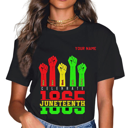 Sassalilly Juneteenth Freedom Day African American June 19th 1965 T-Shirt