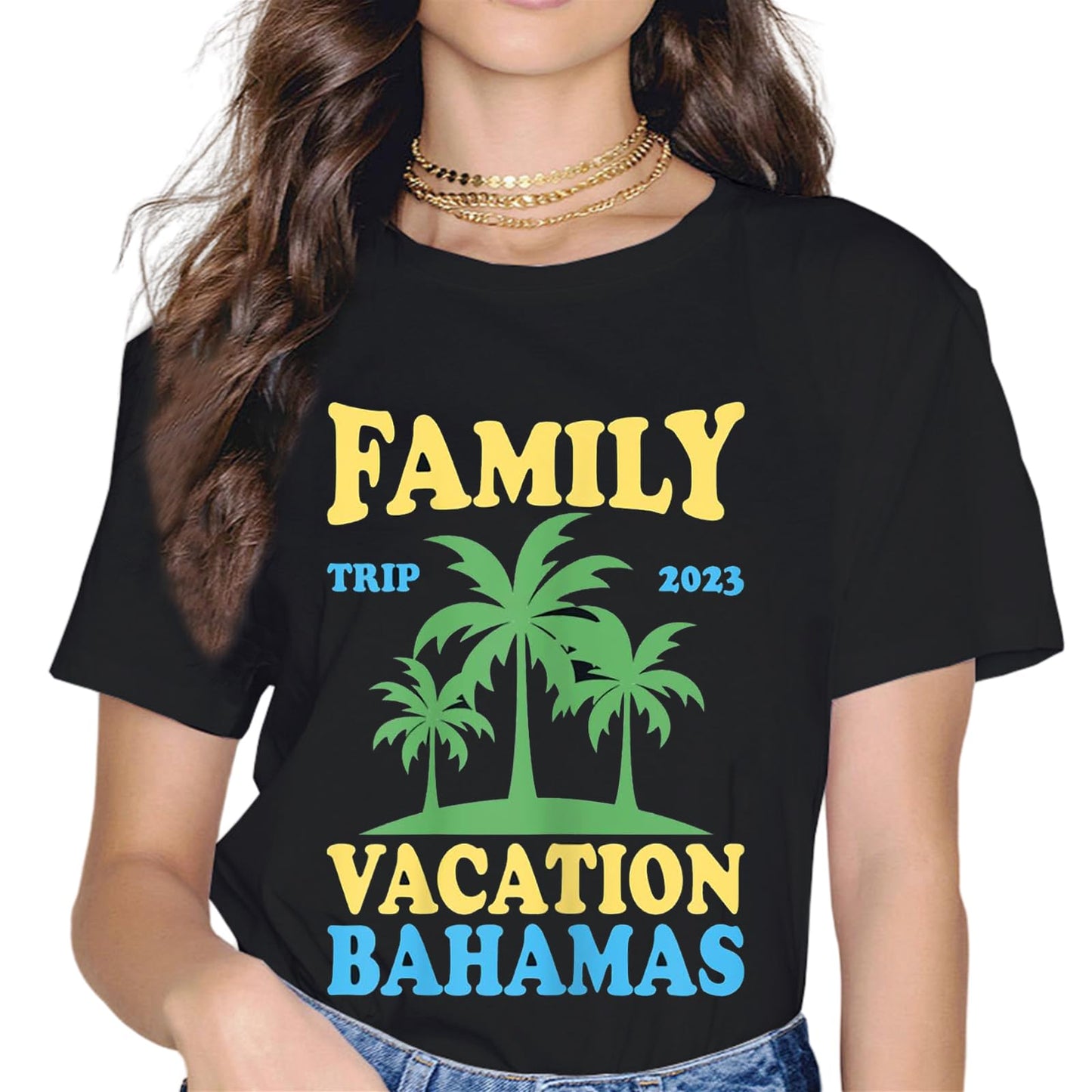 Family Cruise The Bahamas 2023 Summer Matching Vacation T-Shirt