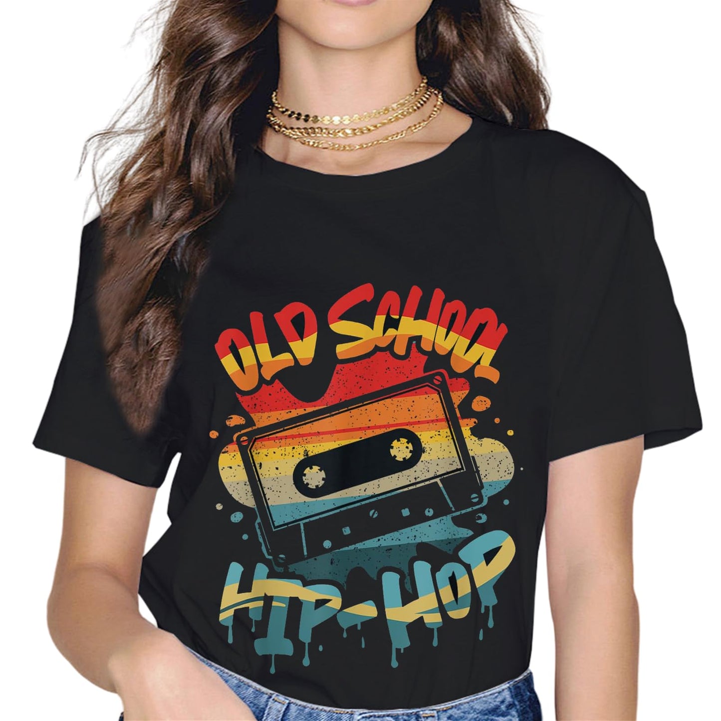 I Love Hip Hop T-Shirt-Hiphop Graphics