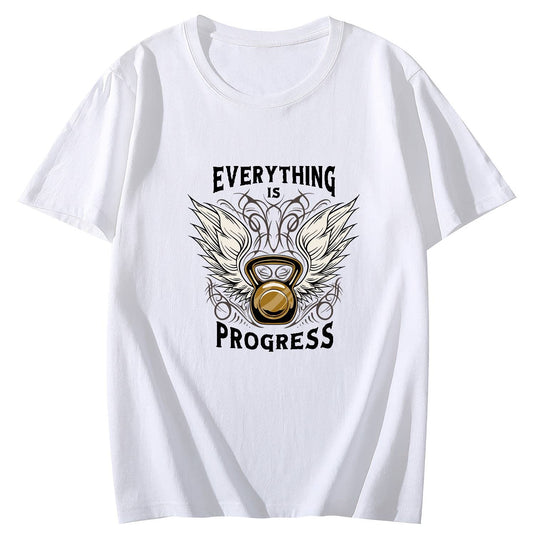 Ket Tle Bell with Wings Short Sleeve Comfort Tops T-Shirts for Women