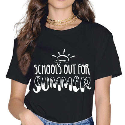 Sassalilly Happy Last Day of School T-Shirt Students and Teachers Shirt T-Shirt