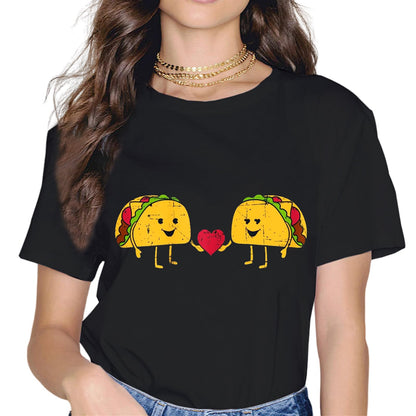 Sassalilly Taco Mexican Food Gift Taco Lover T-Shirt