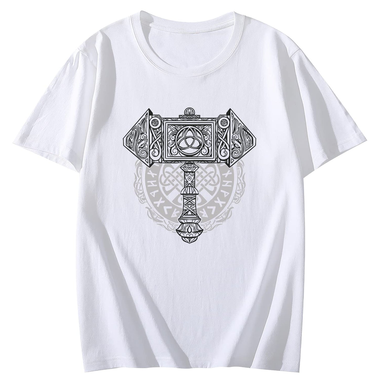 Knot Viking Mjolnir Short Sleeve Comfort Tops T-Shirts for Women