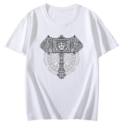 Knot Viking Mjolnir Short Sleeve Comfort Tops T-Shirts for Women