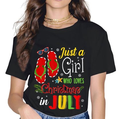 Christmas in July Funny Summer Xmas T-Shirt