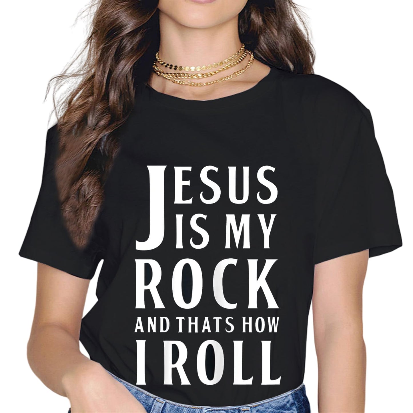 Sassalilly Jesus Christian T-Shirt-Religion Graphics