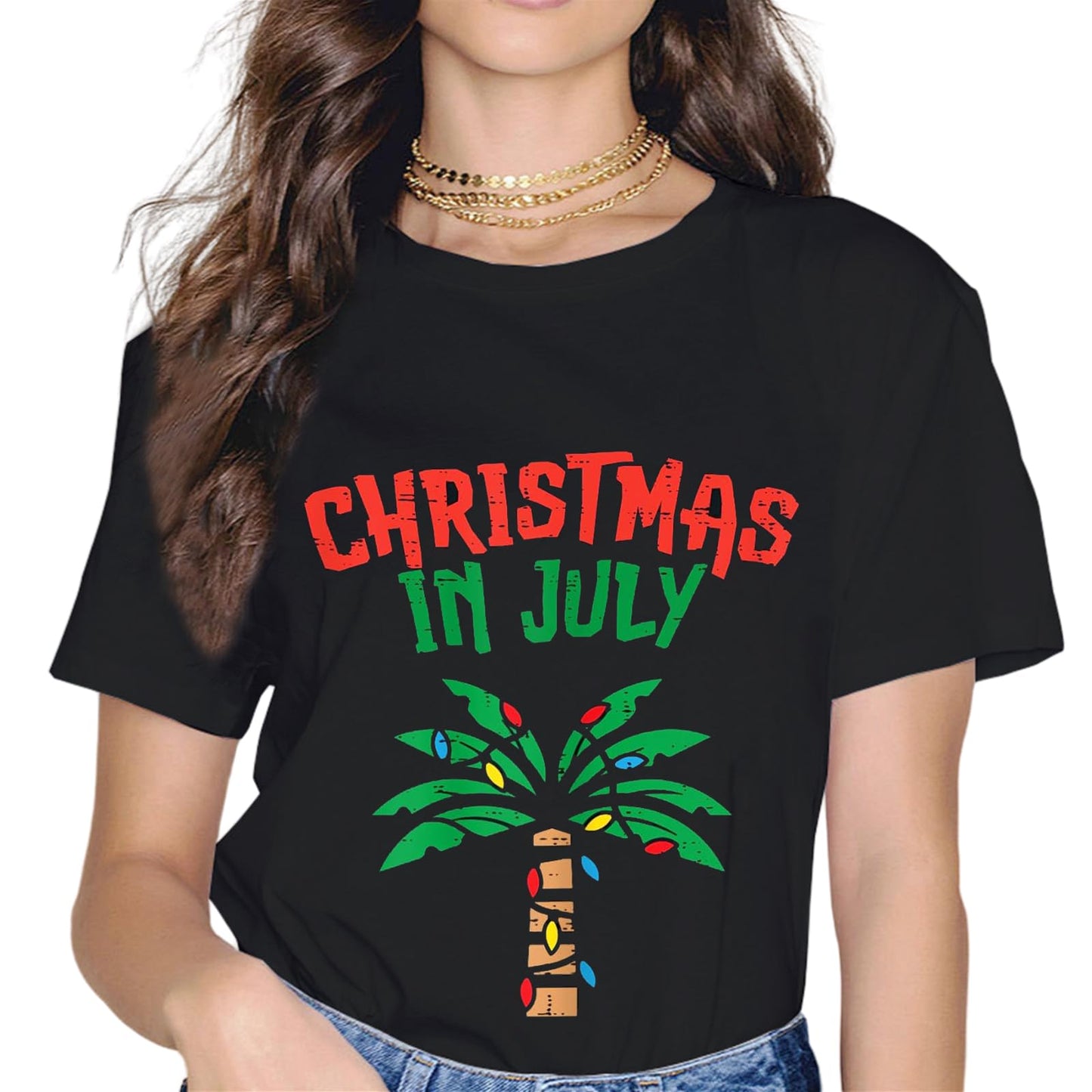 Christmas in July Funny Summer Xmas T-Shirt